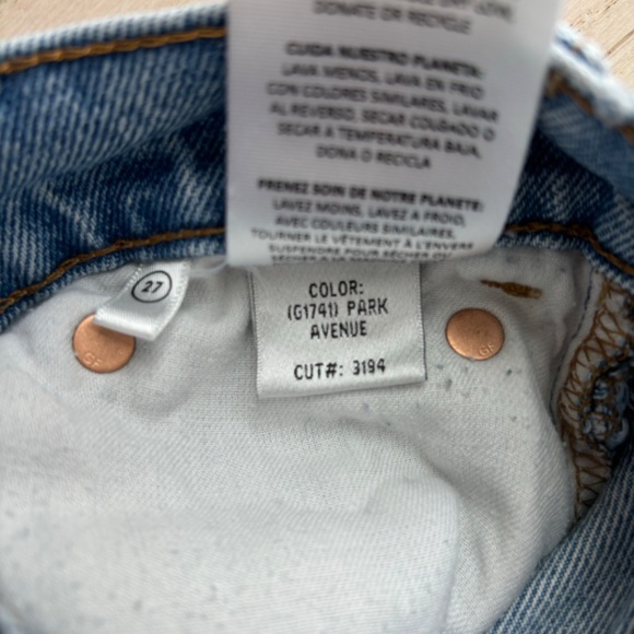 GRLFRND 'The Sophia' Tomboy Jeans - Size 27 - Picture 3 of 6